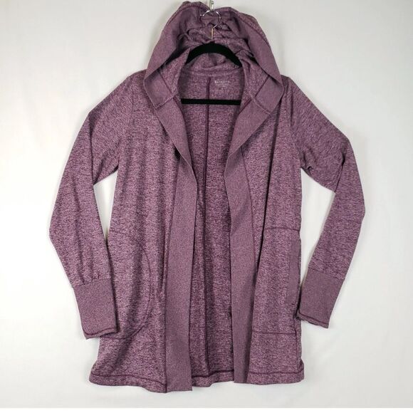 Athleta Upbeat Tempo Hooded Cardigan Wrap! - Picture 2 of 7